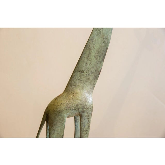 1970s Large Vintage African Giraffe For Sale - Image 5 of 8