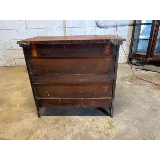 Early 20th Century Antique Eastlake Victorian Style Oak Pine Washstand Cabinet For Sale - Image 9 of 10