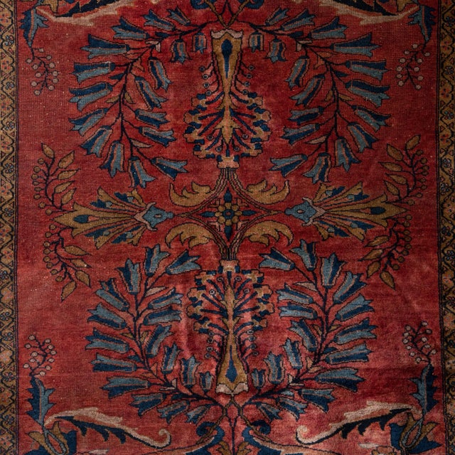 Traditional 1920s Antique Lilihan Rug, 1920s For Sale - Image 3 of 11