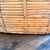 1970s Oversized Gabriella Crespi Style Brass Trim Rattan Storage Basket For Sale - Image 5 of 9