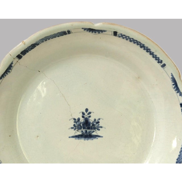 18thC St. Cloud Faience Plate, France For Sale - Image 4 of 6