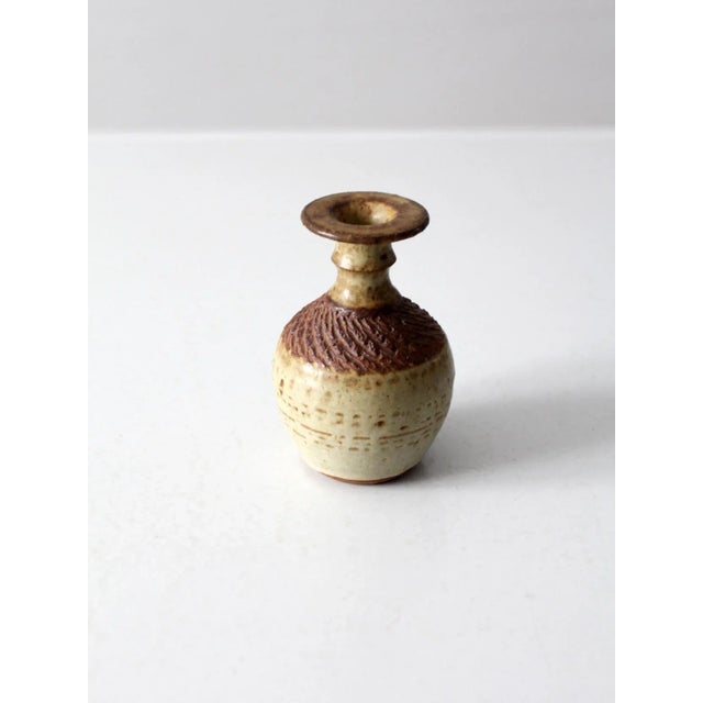 Vintage Studio Pottery Vase For Sale - Image 6 of 8