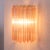 Mid-Century Modern Vintage Italian Wall Lamps with Murano Glass Pink, 1990s, Set of 2 For Sale - Image 3 of 13