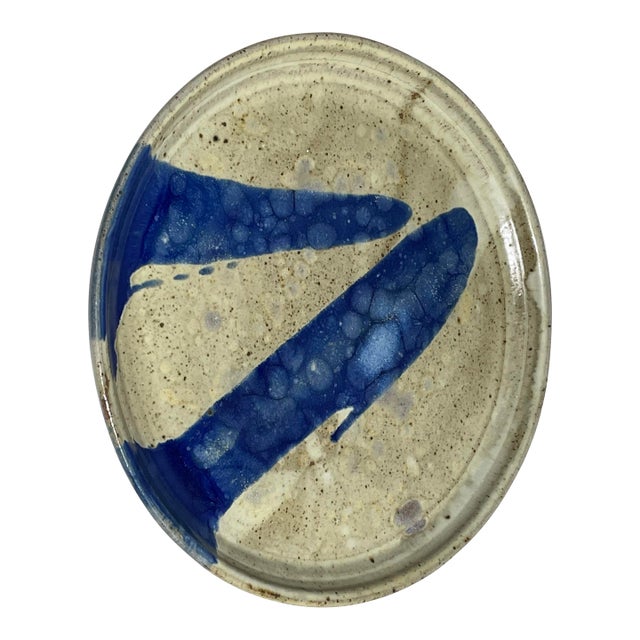 Studio Pottery Plate For Sale