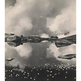 1930's Photogravure Titled 'Lac De Montagne en Suisse' (Mountain Lake in Switzerland) by Grete Popper For Sale
