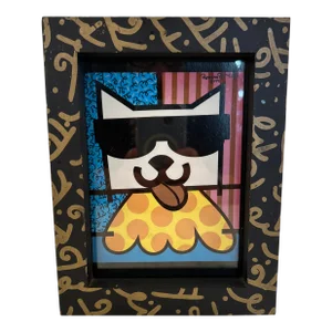 Romero Britto Work of Art Signed and Dated