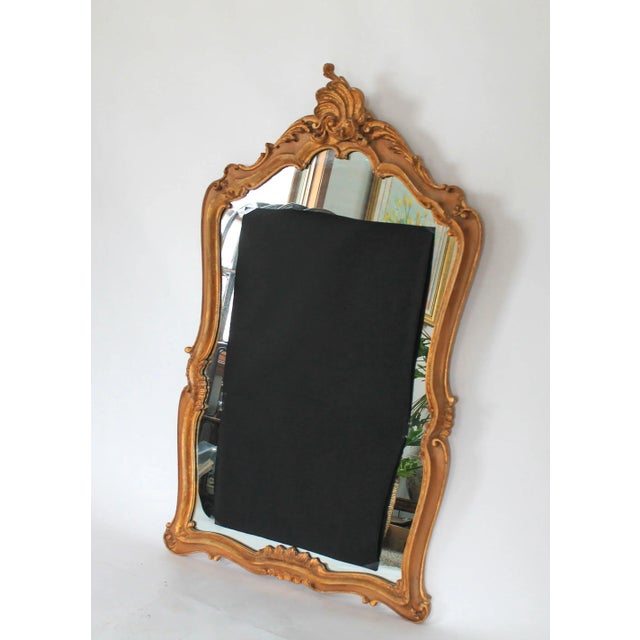 Stunning vintage LaBarge Italian giltwood wall mirror. Made in Italy. Makers mark on the back. Ready to hang. Some wear to...