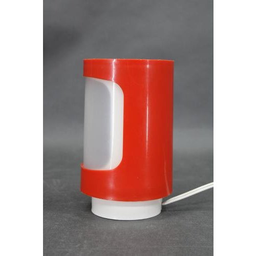 This original mid-century modern table lamp was produced in czechoslovakia during the 1960s. Crafted from molded plastic,...