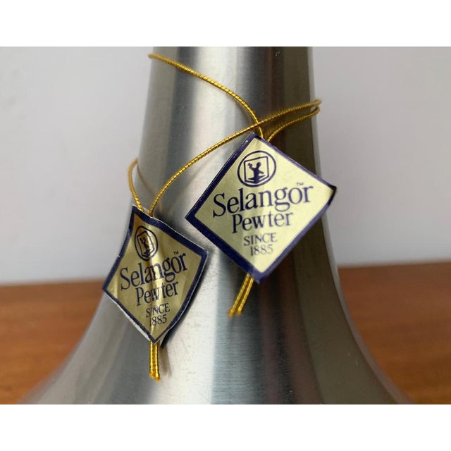 Vintage Metal Vase from Selangor Pewter For Sale - Image 12 of 18