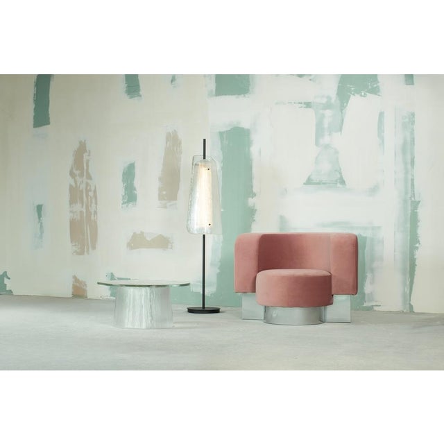 Pink Wham One Fixed Armchair from Pulpo For Sale - Image 8 of 13