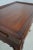 1980s Henkel Harris Cherry Queen Anne 5416 Tea Table For Sale - Image 5 of 12