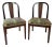 Mid 20th Century Art Deco Swedish Intarsia Chairs- A Pair For Sale