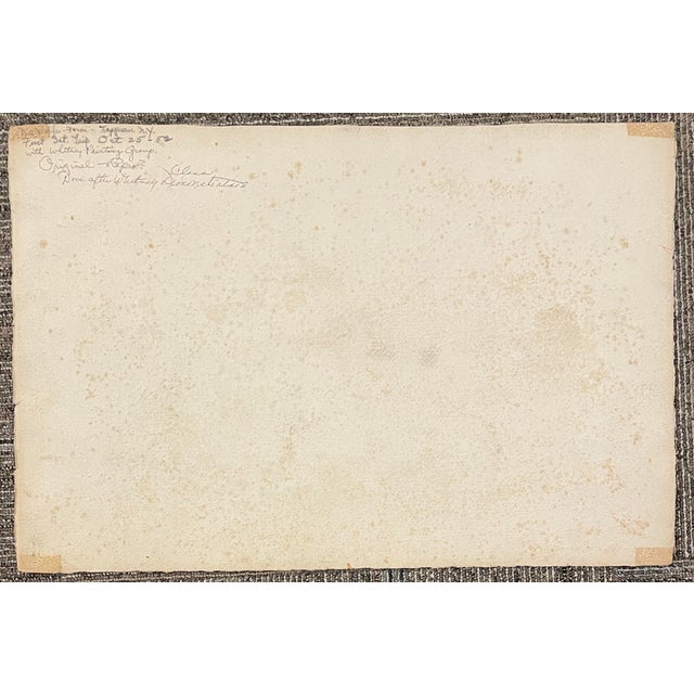 1952 De Wolfe Farm Tappan New York Watercolor by Marshall For Sale - Image 4 of 5