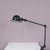 Vintage French Table Clamp Lamp in Black Metal, 1950s For Sale - Image 4 of 17