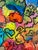 Original Abstract Painting Serg Graff "Wild Creatures" Surreal Fantasy Art, Coa For Sale - Image 10 of 10