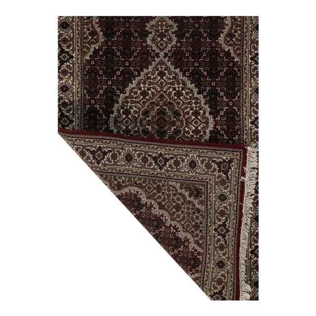 Traditional 2020s Traditional Fine Tabriz Hand-Knotted Rug For Sale - Image 3 of 4