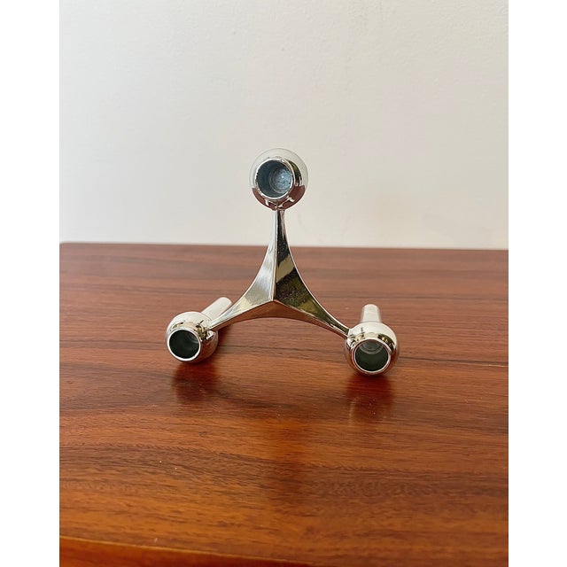 S22 Candlestick by Hans Nagel with Werner Stoff, Germany, 1960s For Sale - Image 3 of 4