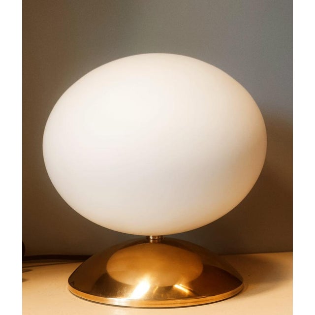 Brass Light with Oval Glass For Sale - Image 18 of 18