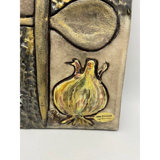Culinary Wall Decoration from Otto Keramik For Sale - Image 4 of 7