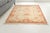 1960s Vintage Hand-Knotted Turkish Oushak Rug in Terracotta, Peach, and Cream For Sale - Image 5 of 10