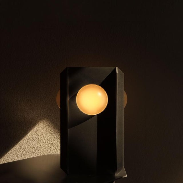 Orbital array aluminium table lamp by bureau of entropy. Limited edition, numbered & signed. Dimensions: w 20 x d 20 x h...