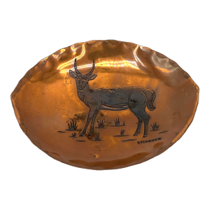 1915 Vintage Reedbuck Art Nouveau Catchall Dish