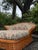 Wood Vintage Steve Chase–Style Rattan Chaise Lounge | Palm Springs Hollywood Regency For Sale - Image 7 of 9