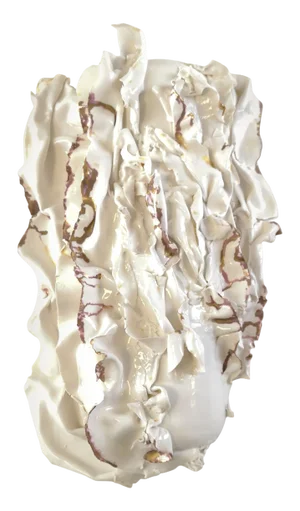 Like in Water Wall Sculpture by Dora Stanczel