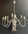 1940s Maison Charles Neoclassical Silver Metal Chandelier For Sale - Image 12 of 12