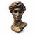 Bronze The Uncrowned King | Cast Stone David Bust, Styled After Michelangelo For Sale - Image 8 of 8