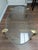 This Vintage P.E. Guerin Style Louis XV Coffee Table is a stunning piece of antique furniture crafted with intricately...