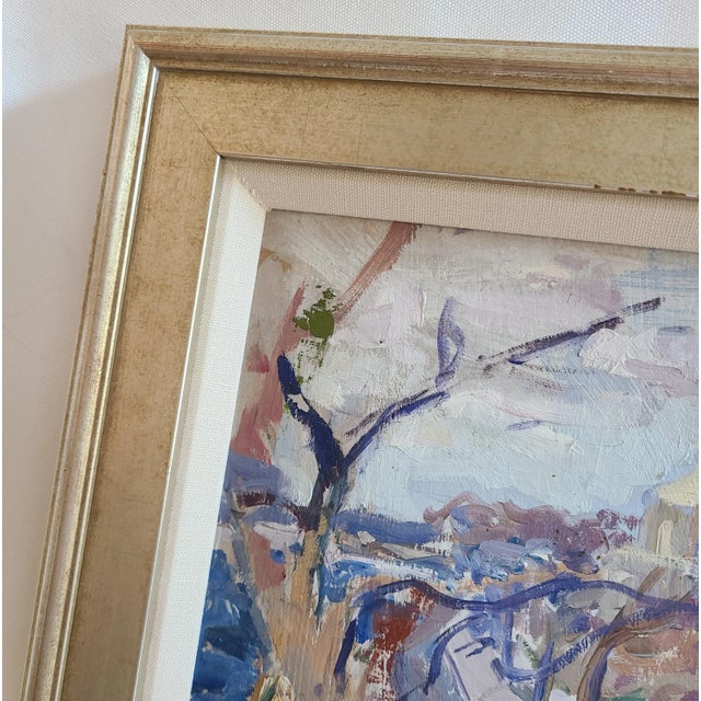 Mid 20th Century ‘Mission Hill’ Framed Original Painting For Sale - Image 5 of 10