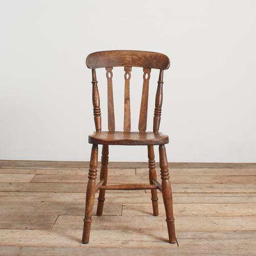 Antique Windsor Farmhouse Kitchen Chair, 1890s For Sale - Image 3 of 8