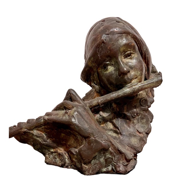 Retaining a fine patina and in overall good condition. Signed with initials SB. I believe the edition size was 7 But I...