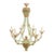 Vintage Palm Beach Regency “The Phillipe” Faux Bamboo Chandelier “- Newly Painted For Sale