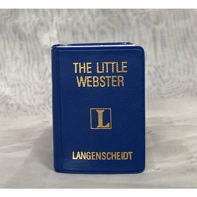 English Miniature Websters Dictionary For Sale - Image 3 of 9