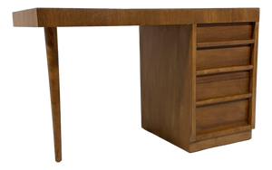 t.h. Robsjohn-Gibbings Single Pedestal Desk by Widdicomb