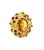 Bochic "Orient" Vintage Lemon Citrine & Multi Gem Ring - 18K Gold & Silver For Sale In New York - Image 6 of 18