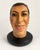 Rare french sculptural head of fernandel – art deco period – glass eyes an exceptionally unusual and expressive french...