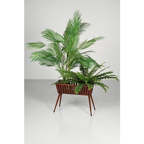 Teak Plant Stand, 1960s For Sale - Image 4 of 9