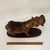 Vintage Hippo Sculpture in Wood For Sale - Image 9 of 10