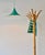Turquoise Semi-Pendant by Claus Bonderup & Torsten Thorup for Lyfa, Denmark, 1968 For Sale - Image 10 of 18