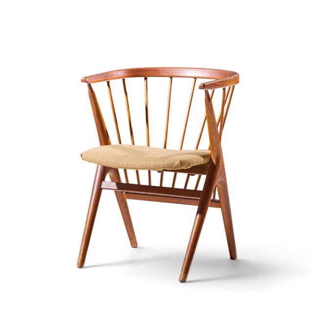 Helge Sibast No. 8 Mid Century Swedish Teak Chairs - Set of 6 For Sale In Chicago - Image 6 of 10