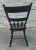 Early 20th Century Late Victorian Style Ebonized and Decorated Maple Plank Chair For Sale - Image 5 of 8