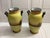 Antique Pair of 2 Hand Painted Noritake Matching Vases For Sale - Image 11 of 12