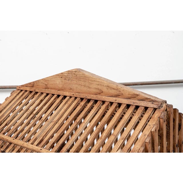 Antique Chinese Hand Carved Wooden Birdcage For Sale In New York - Image 6 of 11