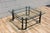 Vintage Giacometti Style Brutalist Sculptural Metal & Glass Coffee Table, 1970s For Sale - Image 11 of 18