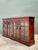 Vintage Beveled Glass Library Cabinet For Sale - Image 12 of 12