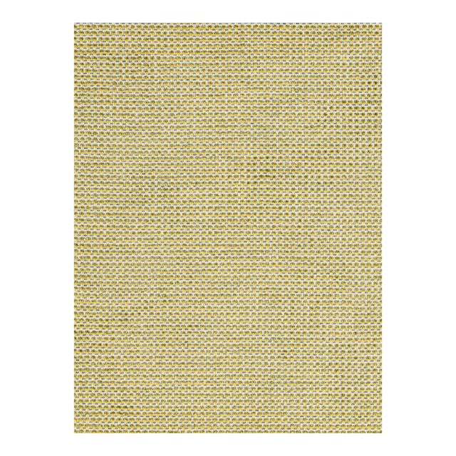 The House of Scalamandré Heatherton Fabric, Lemon For Sale