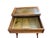 Wood Antique Arts & Crafts Mission Oak Writing Desk & Upholstered Chair Set, Early 20th Century For Sale - Image 7 of 12